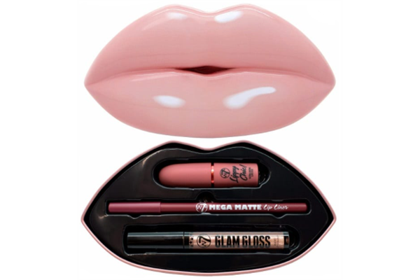 W7 Kiss Kit Lip Collection Mauve Over